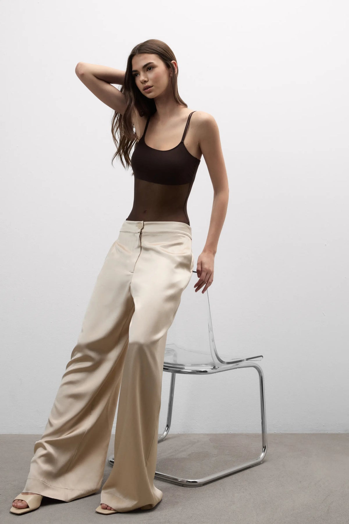 Tulle Cami Bodysuit