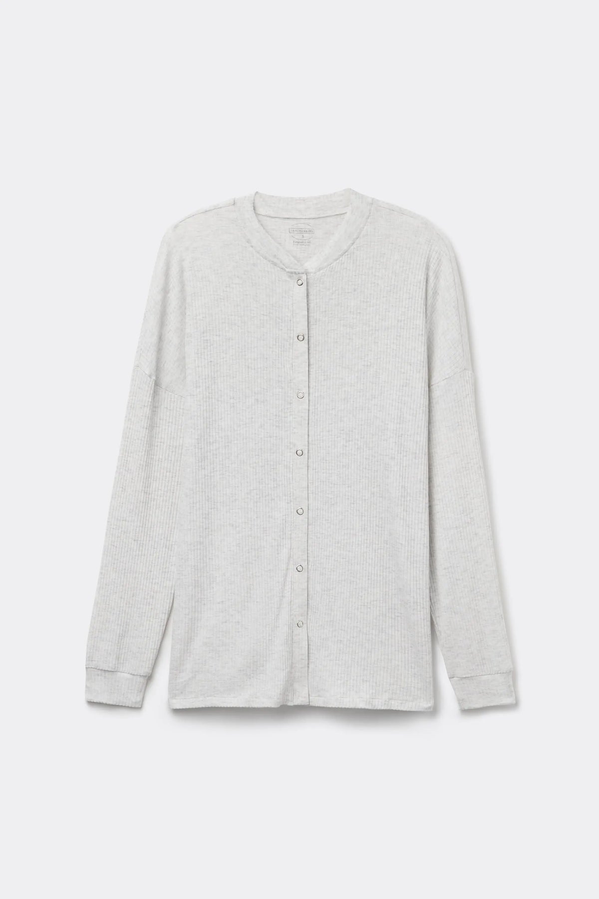 Chic Comfort Long Sleeve Modal Button-Up Top