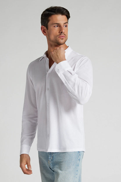 Cotton Pique Shirt
