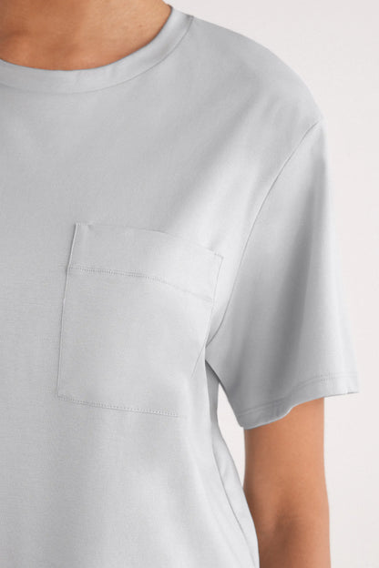 Elevated Cotton Short Sleeve Top