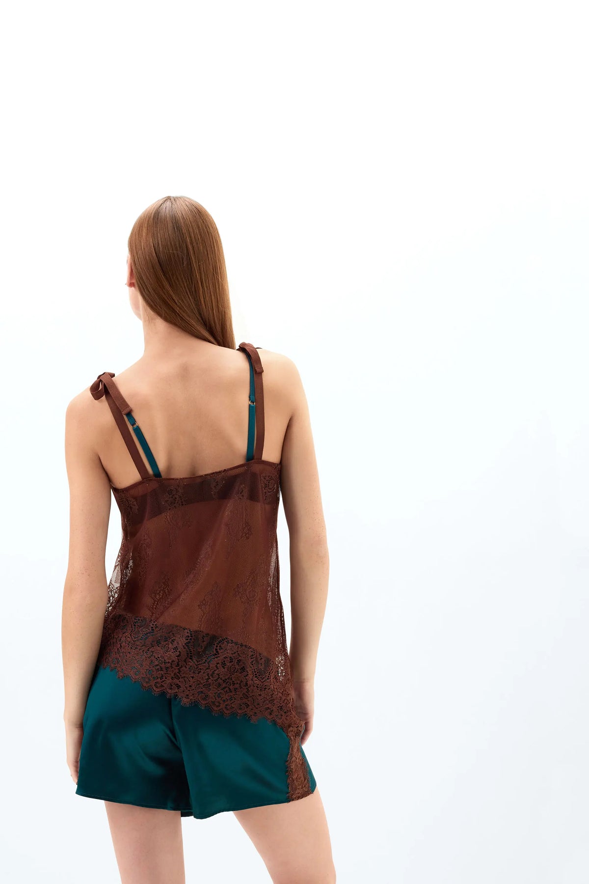 Lace Perfection Asymmetric Top in Lace