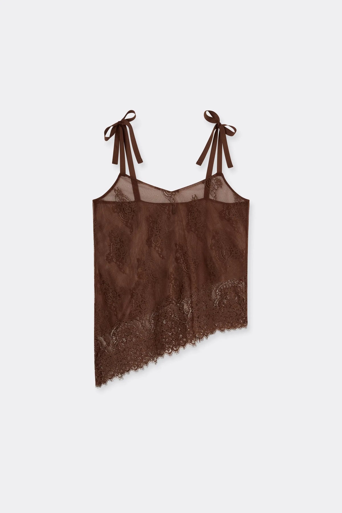 Lace Perfection Asymmetric Top in Lace