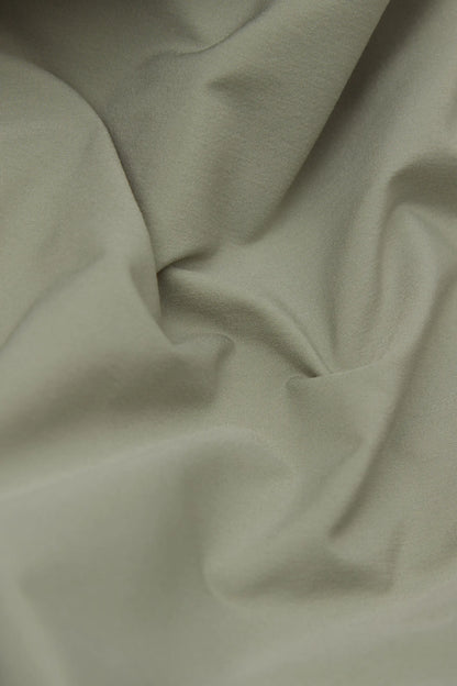 Long Solid Color Swim Trunks
