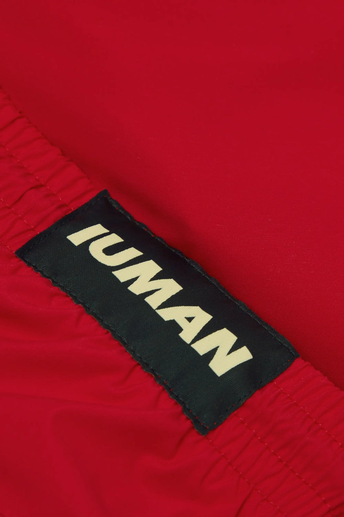 Long Solid Color Swim Trunks