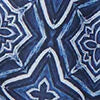 Blue Mosaic Print Swim Trunks