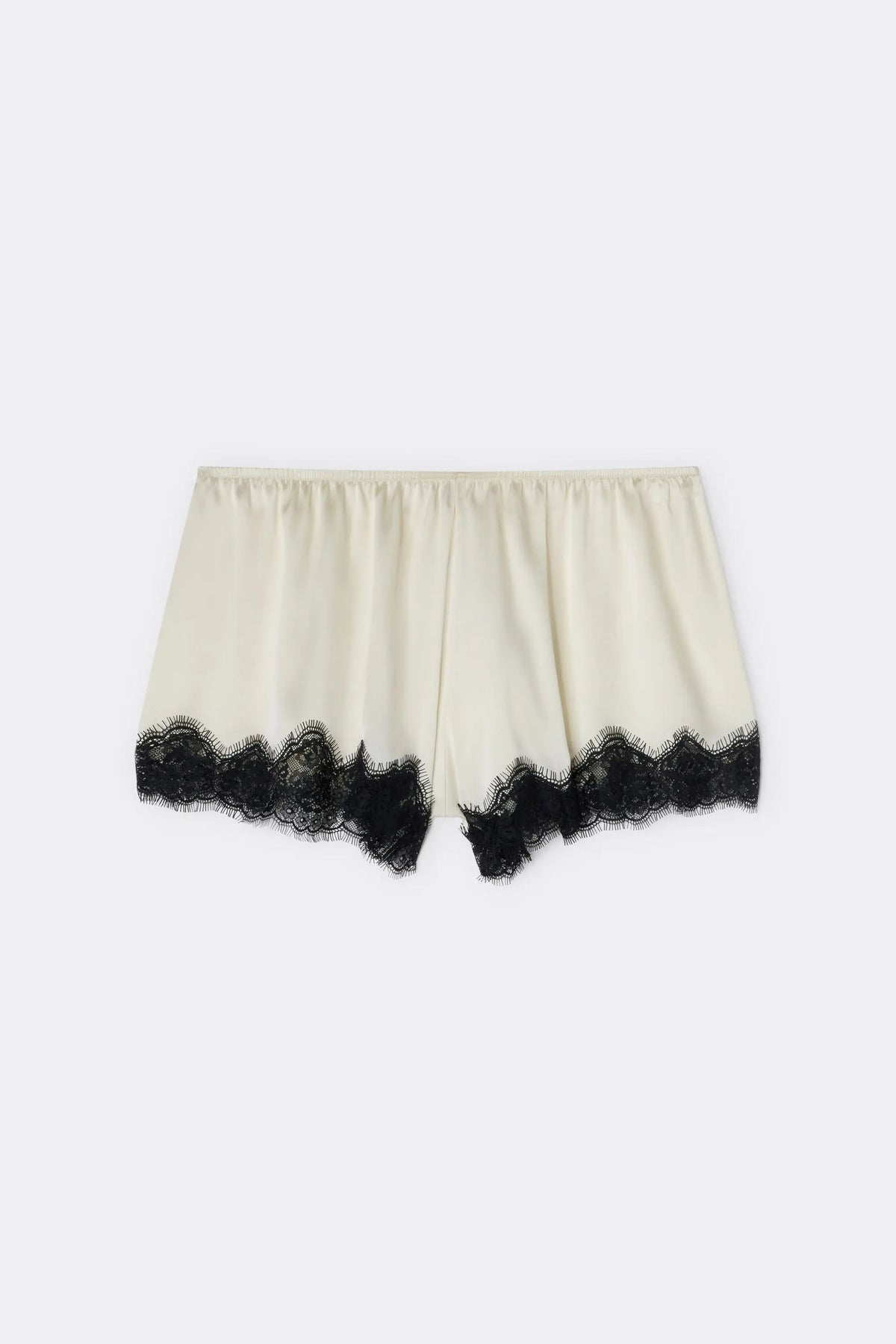 Brighten Your Day Shorts in Silk and Lace