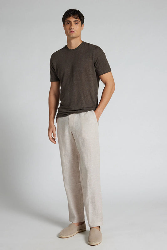 Men&rsquo;s 100% Linen Pants