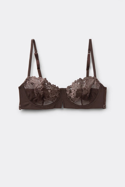 Denise Pretty Flowers Balconette Bra