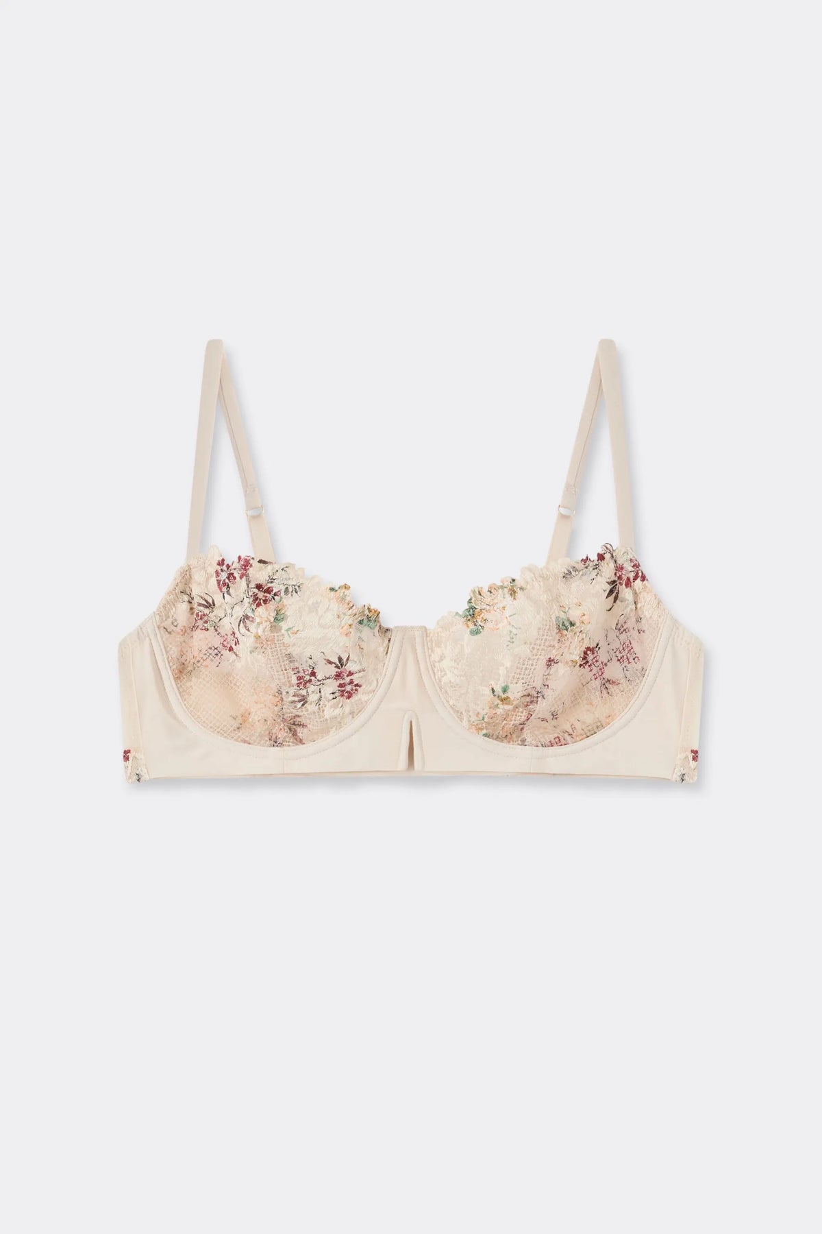 Pretty Flowers Print Denise Balconette Bra
