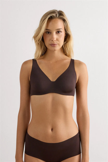 Greta Comfort Lounge Balconette Bra in Ultralight Microfiber