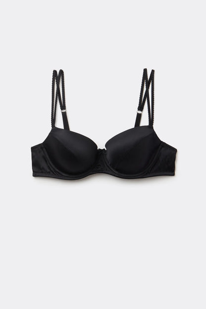 Sofia Natural Lift Balconette Bra in Silk