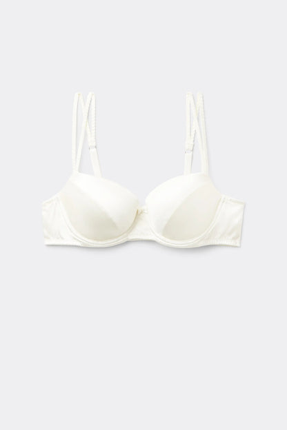 Sofia Natural Lift Balconette Bra in Silk