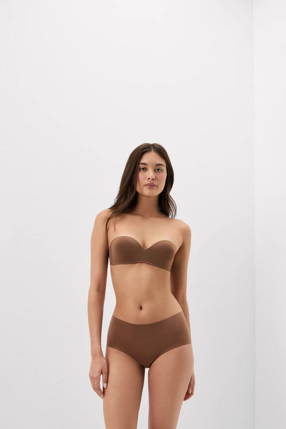 Gioia Bandeau Bra in Ultralight Microfiber