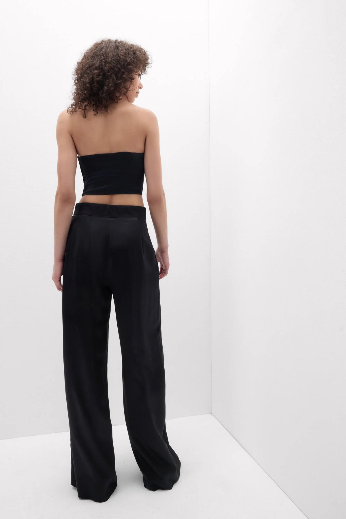 Giada Silk Bandeau Bustier