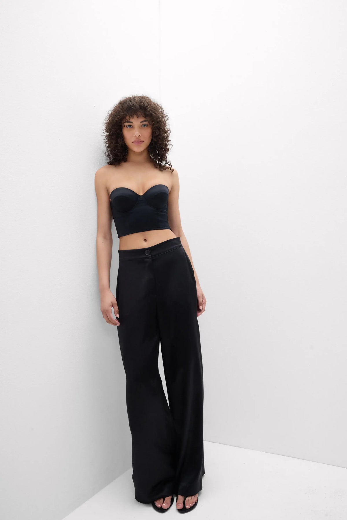 Giada Silk Bandeau Bustier