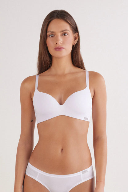 Adele Cotton Triangle Bra