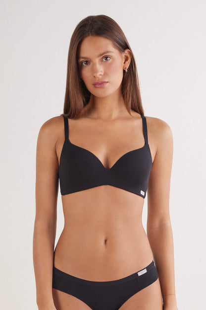Adele Cotton Triangle Bra