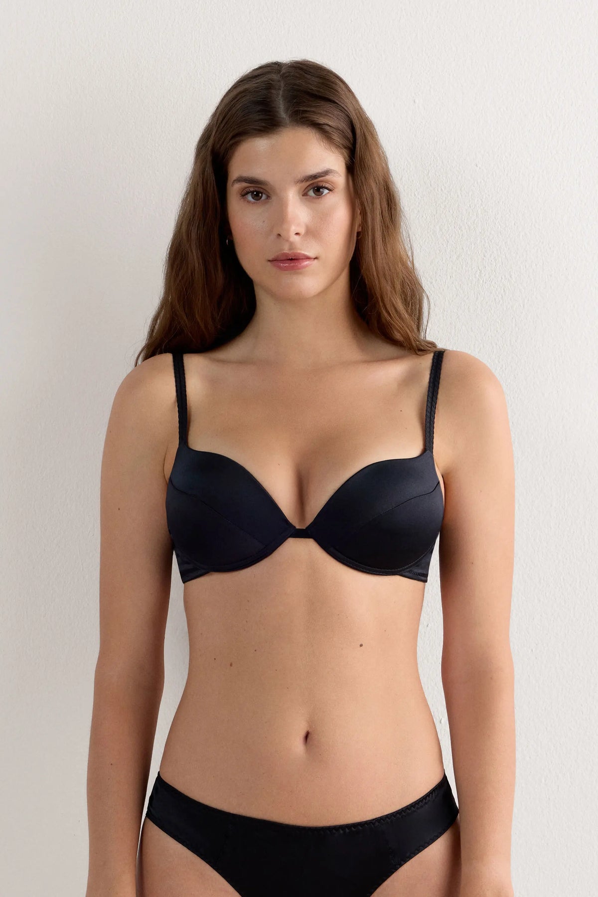 Simona Super Push-up Bra in Silk