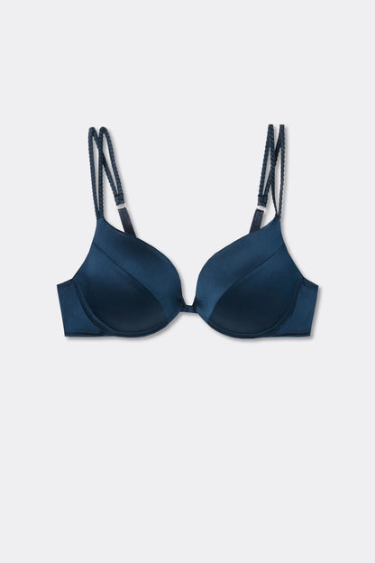 Simona Super Push-up Bra in Silk