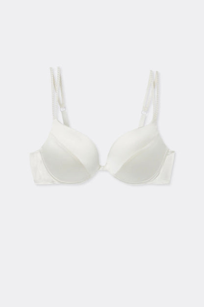 Simona Super Push-up Bra in Silk