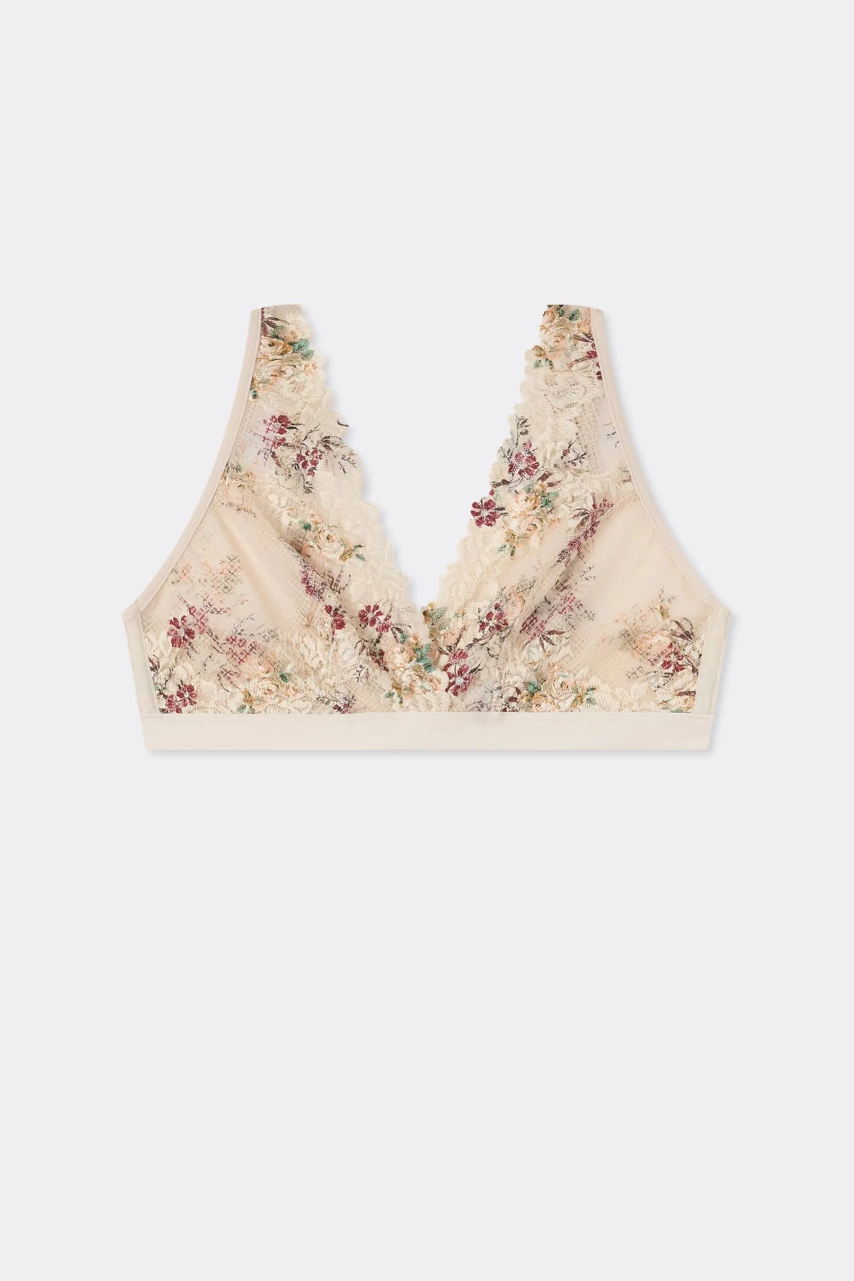 Pretty Flowers Print Lara Triangle Bra