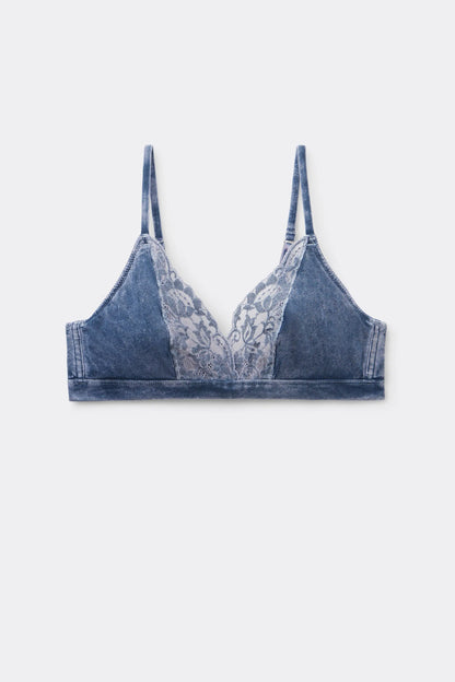 Denim Romance Emma Triangle Bra